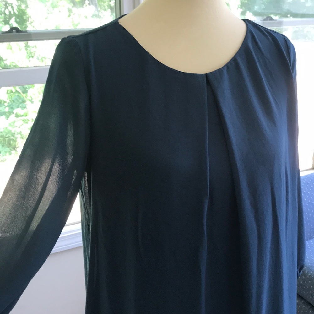 3/$20 H&M short long sleeve blue dress